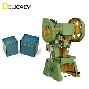 China Automatic Square Tin Making Machine For Decorative Fancy Can Making factory