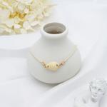 Boho Woven Butterfly Beaded Bracelets Jewelry Golden White Fine Bracelets 3pcs