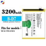 B-D7 X21A 100% Original Li-ion Polyer Battery for vivo X21 2500mAh-3200mAh