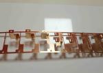 Customized Brass Sheet Metal Stamping Dies Bending Parts 0.01-0.05mm Tolerance