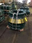 ISO Standard High Manganese GP300 GP300S Cone Crusher Spare Parts Bowl Liner for