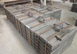China Cr-Mo Steel Boltless Mill Lining System , No Leakage Of Powder Or Slurry DF083 Hardness More than HRC48 factory