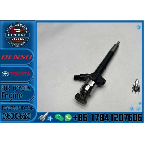 Diesel Fuel Injector 095000-6680 23670-0R050 236700R050 for Toyota Corolla Auris Avensis RAV4 1AD-FTV 2AD-FTV