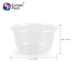 Wholesale disposable PP plastic soup bowl microwave noodle soup bowl