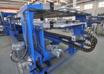 Continuous Pu Sandwich Panel Production Line hydraulic sawing 36m Double Belt