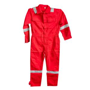 China High Gloss Reflective Strip Breathable Jumpsuit Protective Work Clothes factory