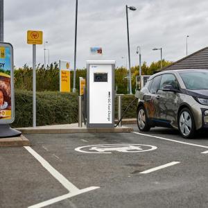 60kW High Power CCS Electric Vehicle Charging Station with IP54 Protection Level