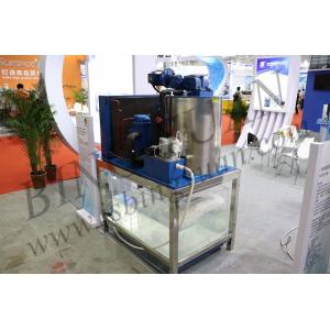 Air Cooling 220V 1 Ton Flake Ice Maker Machine , Automatic Ice Making Machine