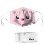 Printed Reusable Washable Kids Dust Face Mask