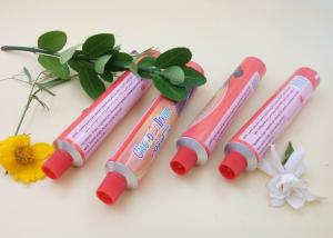 China Collapsible Food Squeeze Tubes HPPE Cap Enamel External Base Coat factory