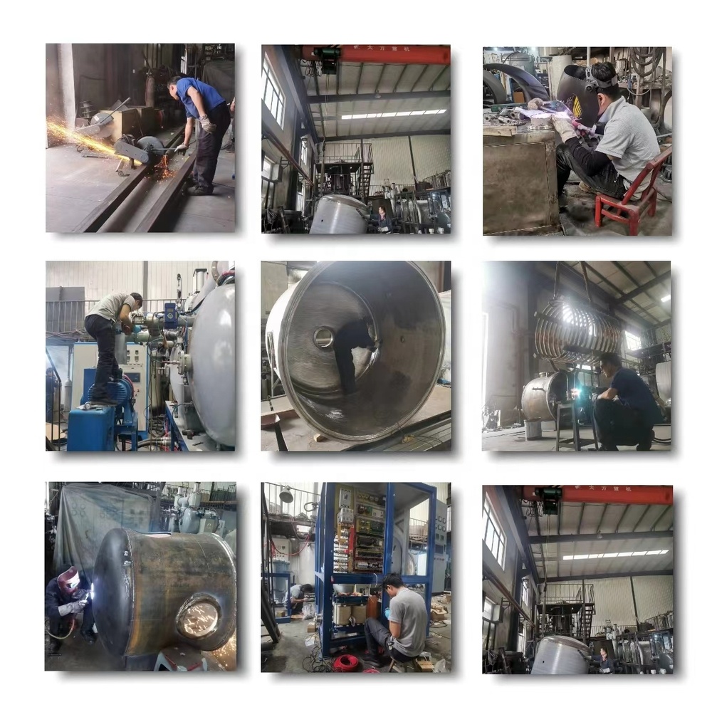 Customized high performance extremely huge industry vacuum graphite furnace for heating element parts