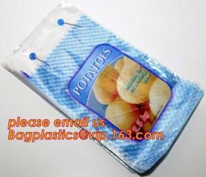 China China supply clear food grade poly wicket bags ice bags bread bags with printing,food grade Poly wicket bags bagease pac factory