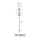 SUS Wire Rope Cable Slings With Dia Casting Stopper YW86532