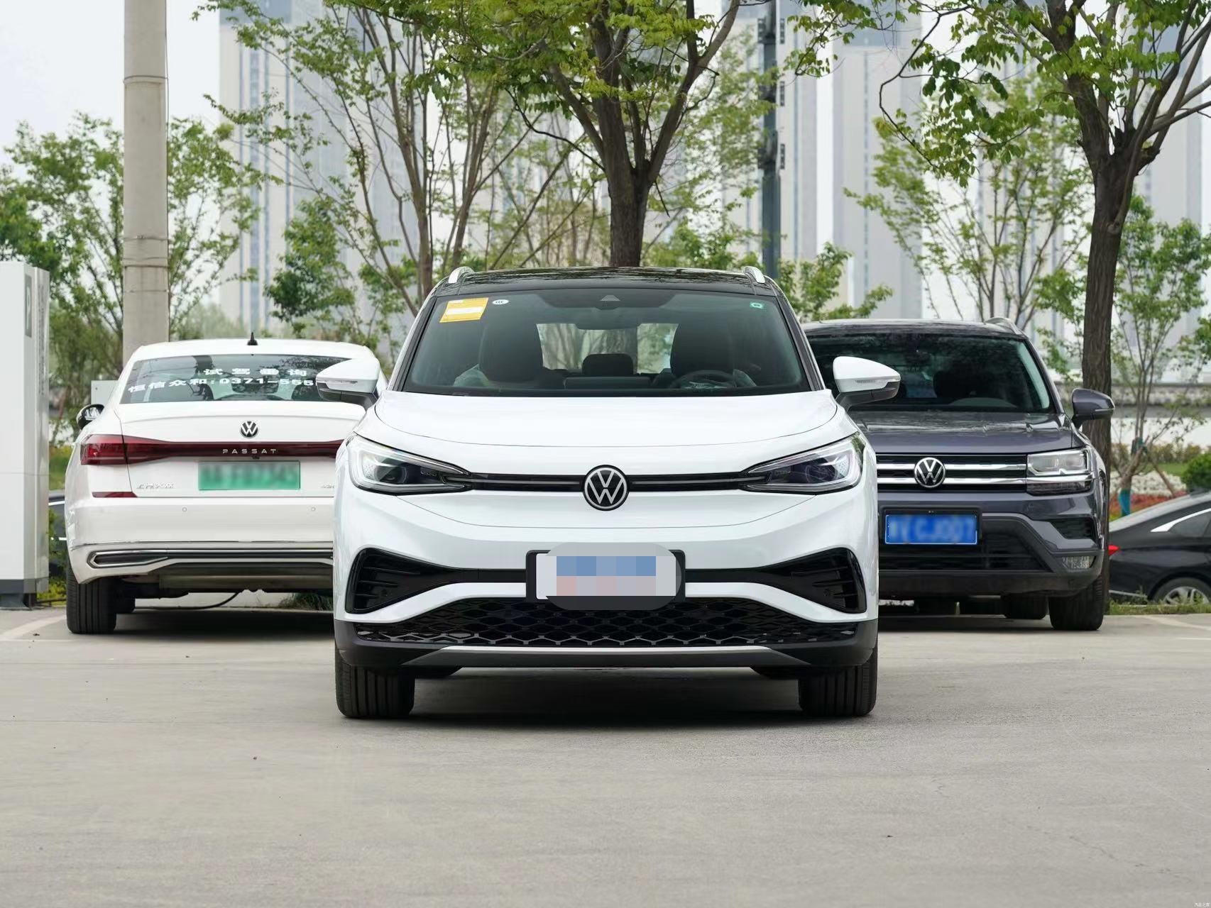 VW ID.4X 2022 Jizhi Long Battery Version EV Compact SUV 607KM Max Power 150kw