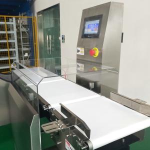 China LCD Touch Screen Display Stainless Steel Checkweigher Machine Online Dynamic factory