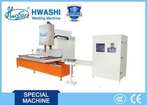China Hwashi Stainless Steel Kitchen Utensil Sink Bowl Seam Welding Machine factory