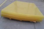 Elastic Industrial Polyurethane Rubber Sheet , Abrasion Resistant PU Wear Plate