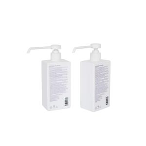 Hdpe 500ml Alcohol Gel Antibacterial Odm Hand Sanitizer Pump Bottle
