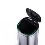 STANDING Structure 50L Stainless Steel Motion Sensor Household Trash Bin for