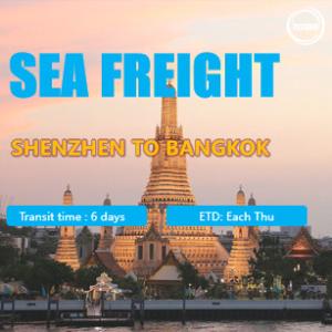 China Shenzhen China To Bangkok Thailand Global International Logistics Sea Shipping WIFFA factory