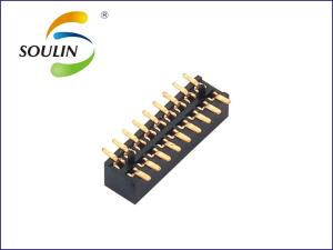 China Waterproof 1.0mm Pitch Female Header Connector Current Rating 0.75Amps factory