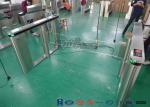 Pedestrian Management Automated Gate Systems 304 Stainless Steel Materials