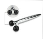 ROHS Black Obsidian Y Shape Massage Roller Jade Roller Face Lift