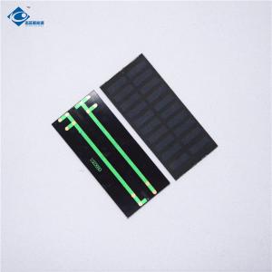 5V Lightweight Silicon Solar PV Module ZW-13260P PET Solar Panel 0.6W