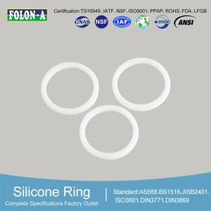 China Chemical Resistant PTFE Backup Ring for Dust Prevention factory