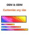 Smart Shelf Stretched LCD Display strips 46.6" Electronic Bus
