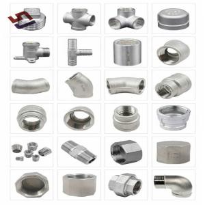 Custom High Precision Investment Casting Metal Casting Pipe Fittings Coupling