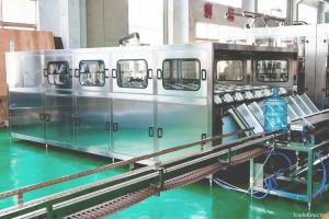 China 2500*1200*1800mm 5 Gallon Filling Machine 100-1000 Bottles/Hour factory