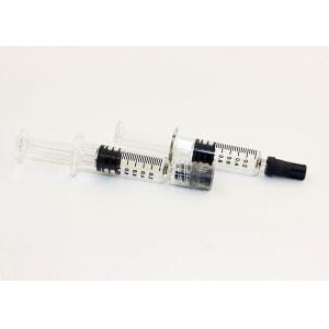 China Industrial Logo Printable Borosilicate  Polyester 50ml Glass Syringe on sale