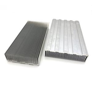 Support Customization Anodizing CNC Aluminum Comb Radiator LED Close Tooth Heat