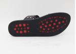 Cool Mens Leather Slippers Sizes Customized Fashion Mens Black Flip Flops