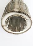 10" Long X 2.5" Stainless steel Exhaust Flex Flexible Bellow Double Braid