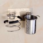 Wall Mount Self Adhesive Removable Hair Dryer Stand Holder Dryer Rack