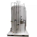 3 Cubic Meters Cryogenic Micro Bulk Tanks For Lo2 Ln2 Lar
