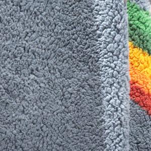 High Durability Flannel Throw Blanket Minky Heated Blanket 100% Polyester