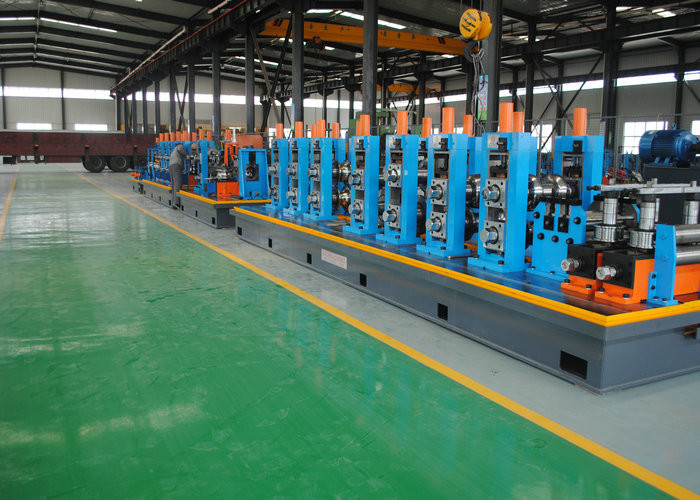 Steel ERW Pipe Mill / Straight Seam Welded Pipe Production Line
