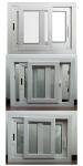PVC Plastic UPVC Double Glass Horizontal Slide Window