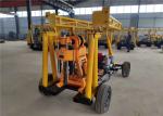100m Trailer Mounted Full Hydraulic DTH Water Drilling Machines For Sale