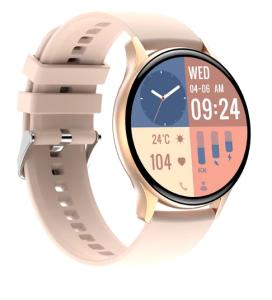 China Touchscreen NFC Outdoor Smart Watch Waterproof Amoled Display factory