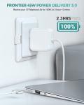 QC3.0 45W Apple Mag 2 11 Inch 13 Inch MacBook Air Charger