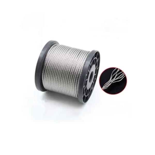 1x12 7x7 7x19 4mm 5mm 6mm 8mm 10mm A2 A4 304 316 Aircraft Stainless Steel Wire