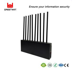 China CDMA 40m Cell Phone Signal Blocker WiFi Bluetooth 10 Antennas factory