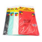 Party Plastic Tablecloth 5 Pack Red Disposable Rectangle Table Cover