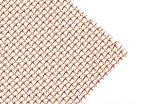 China Non Magnetic Copper Wire Mesh Sheets / Copper Netting Mesh 0.05mm Diameter factory