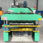 Color Steel Profile Hydraulic Double Layer Sheet Metal Roofing Machine PLC