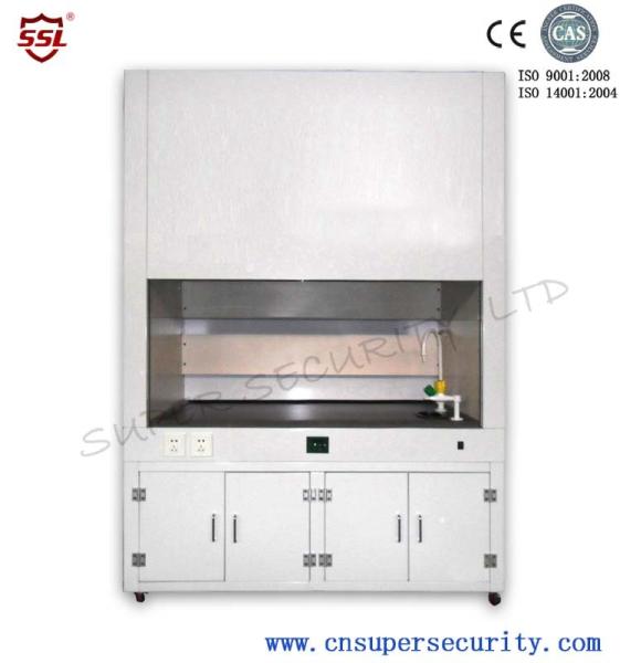 Medical fume hood with tough 3.2mm glass window, Built-in blower, security work